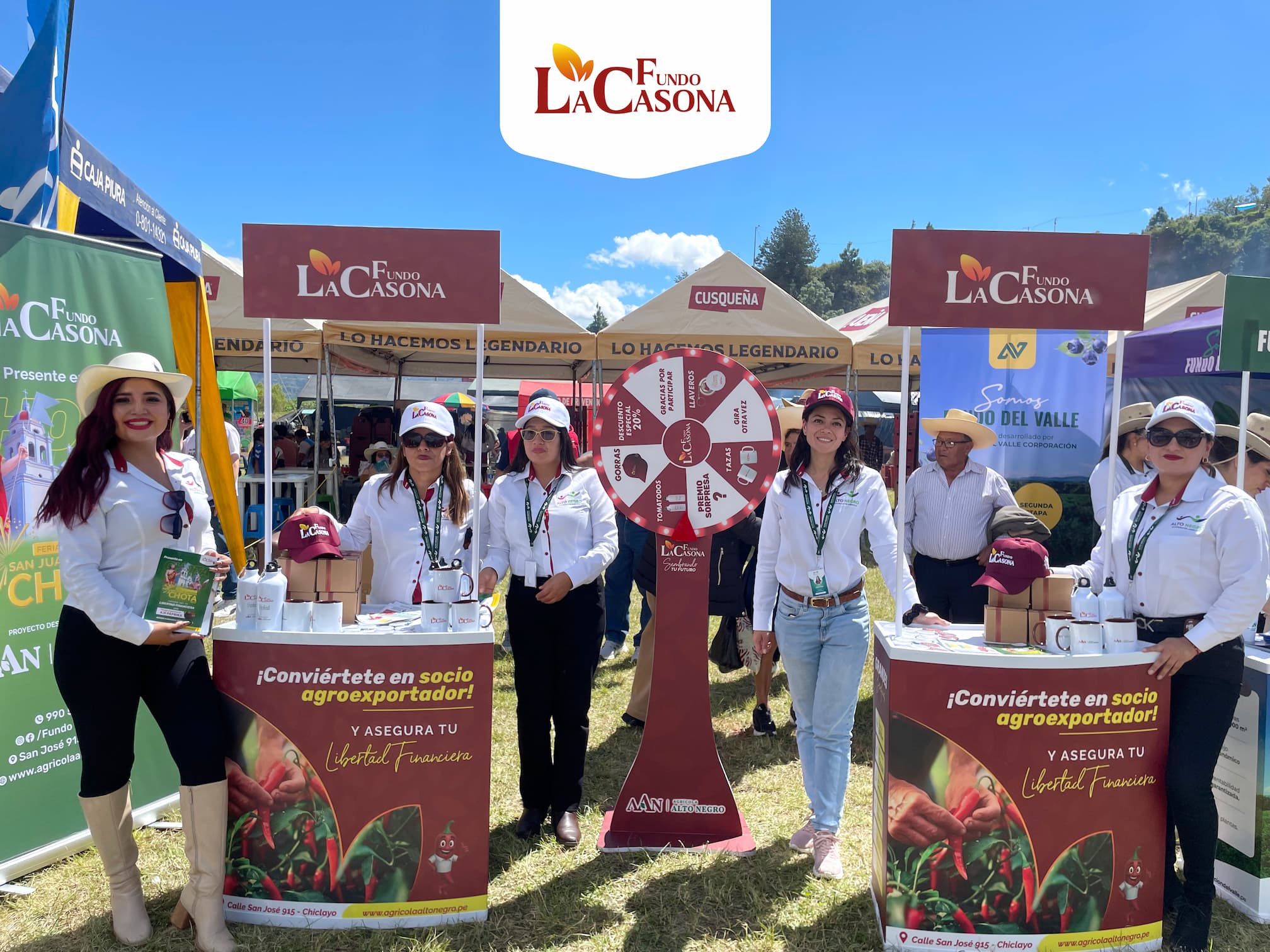 Celebramos con algarabía el primer día de esta gran feria internacional de San Juan Bautista - Chota 2025 🎉🌾